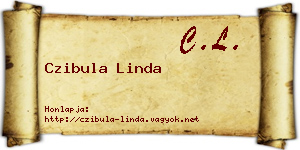 Czibula Linda névjegykártya